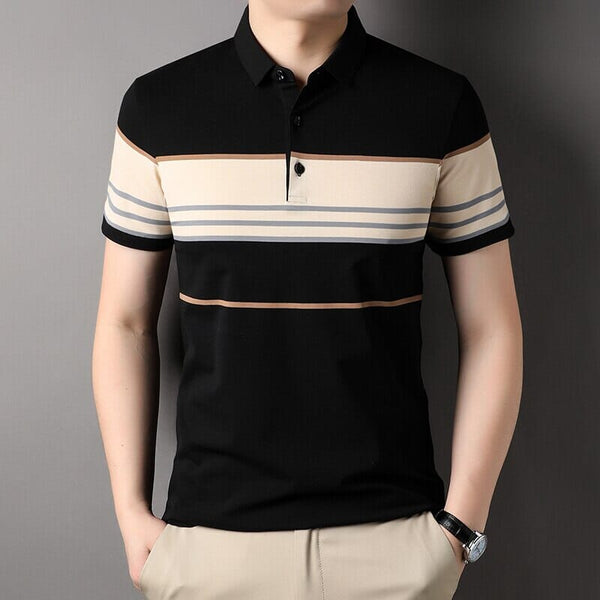 Men’s Polo Shirt Striped Argos | Ponty