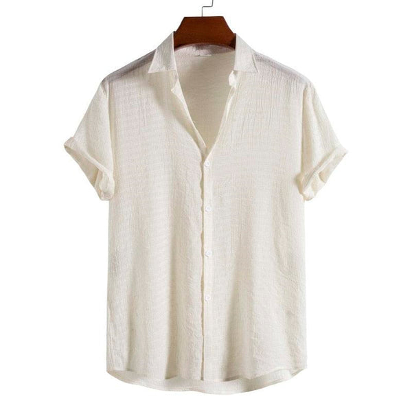 Men’s Shirt Short Sleeve Playa Off White