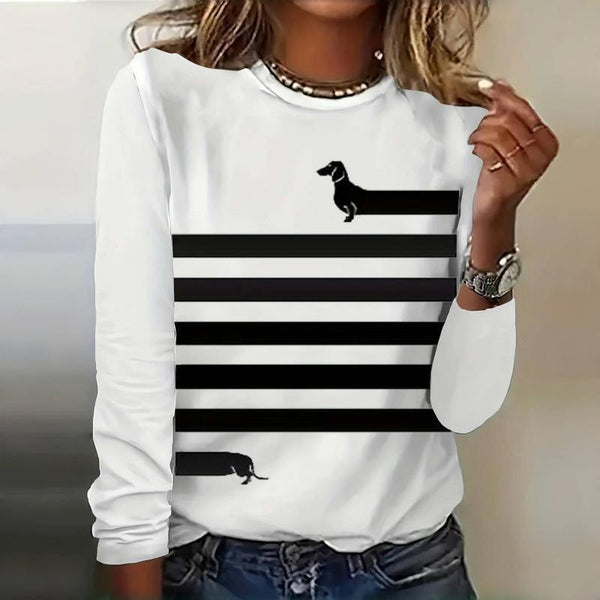 Women's Casual Button-Down Long Sleeve Shirt