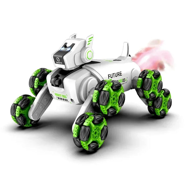 RC Robot Dog & Stunt Car – 2.4G Remote Control with 360° Drift