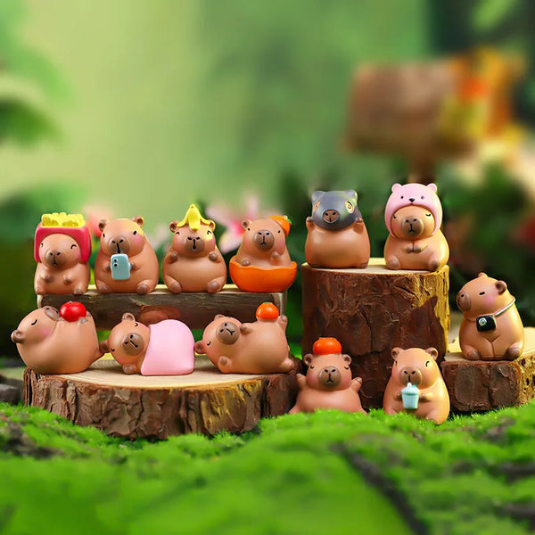 Capybara Mystery Blind Box – Mini Simulation Figures Collectible Toy
