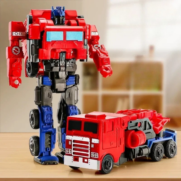 1-Step Transforming Car Robot – Deformation Puzzle Action Toy